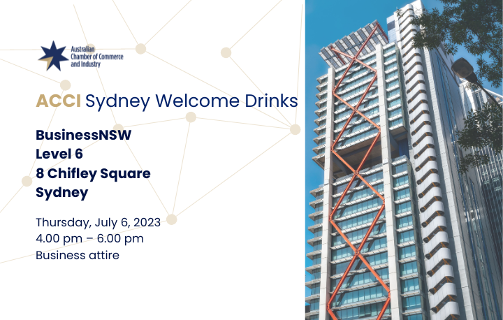 ACCI Sydney Welcome Drinks